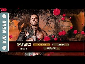 Spartacus: Gods of the Arena - DVD Menu