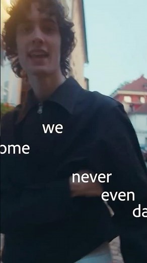 Check out the lyric video for 'we never dated' by ‪@somb.r‬ — out now! 🖤 #newmusic