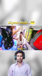 Sigma Male 😂 #funny #comedy #viral #fun #shorts | Hansraj Some Reacts
