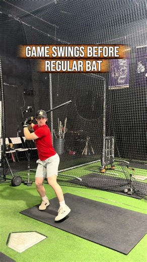 We use the Fungo Launchd bats before game swings to make sure the hand pivot is dialed.