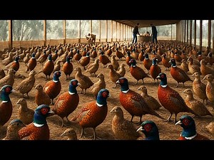 Millions of Pheasants Raised Every Year – Inside Modern Pheasant Farming