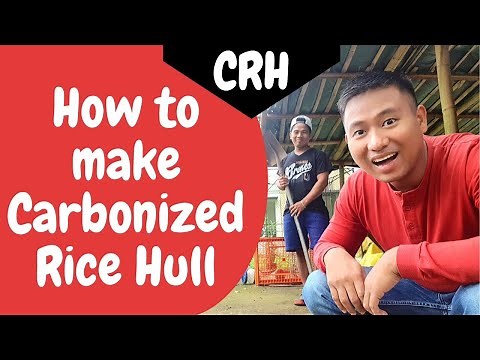 How to make Carbonized Rice Hull (CRH) (Paano gumaba ng inuling na ipa o balat ng palay)