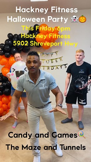 3.7K views · 60 reactions | Hackney Fitness Halloween Party!  This Friday 6pm! ￼All are Welcome, bring the Kids!  Hackney Fitness ￼5902 Shreveport Hwy | Kalvin Hackney | Facebook
