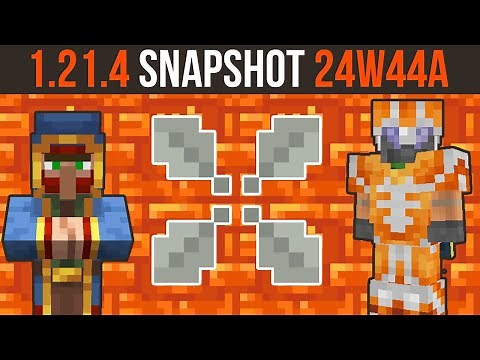 Minecraft 1.21.4 Snapshot 24W44A | A Big Winter Drop Update!