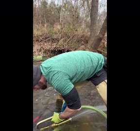 Dredging for Gold Highbanker Sluicing in Action Real Gold Mining Footage