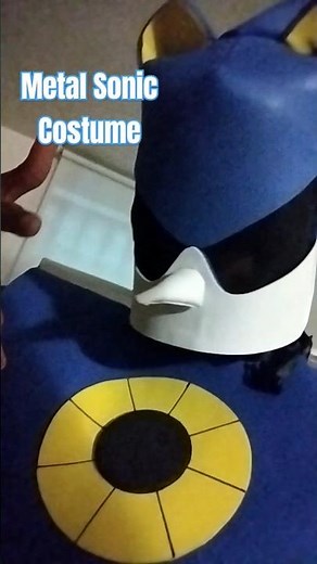 Metal Sonic Costume!!!! (Making a Costume #1) #sonic #sonicthehedgehog #gaming #sega #games