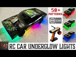 RC Car Underglow RGB Light System With 50+ Patterns & Animations | Under Body Light | CH3 Control