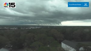 A thunderstorm gust front moves across Mobile, Alabama | Alan Sealls Weather