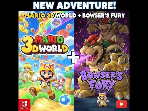 Super Mario 3D World + Bowsers' Fury! Walkthrough World 1