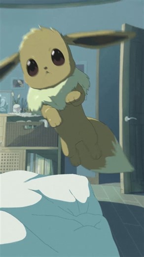 Pokémon | No more sleeping—Eevee is ready to start the day! 😄 | Instagram