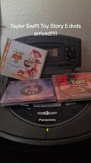 Taylor Swift Toy Story 5 DVD!!!! Arrived!! #toystory5