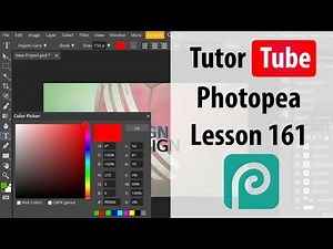 Photopea - Lesson 161 - Path Select and Direct Select Tool