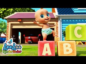 The ABC Song 🔤 Children's Songs for Learning German | LooLoo Children's Songs