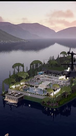 Mega Mansions | Would you live in a mega mansion on a separate island? By: @2bdesignbuild #MegaMansions | Instagram