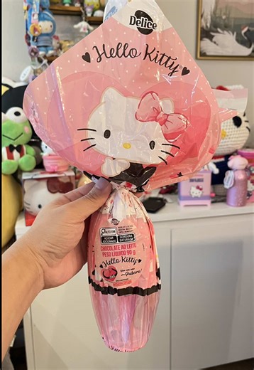 Ovo de Páscoa Hello Kitty com pulseira: Unboxing e Review