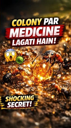 Ye Chintiyan Apni Colony Par Medicine Lagati Hain 😱