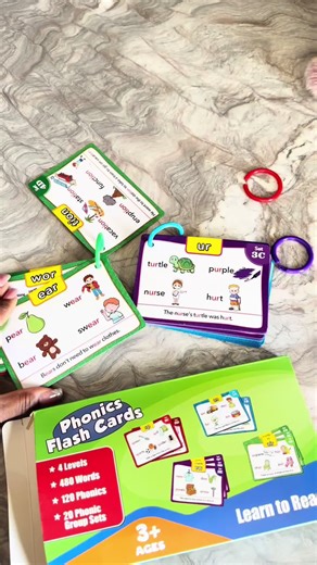 Phonics Flash Cards: Make Learning to Read Easy