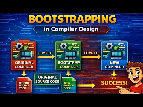 Bootstrapping in Compiler Design Explained 🔥 | Self-Hosting Compiler Made Easy
