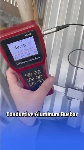 Aluminum Busbar Conductivity Test | DC Resistance Measurement for ESS & EV Systems#aluminumbusbar