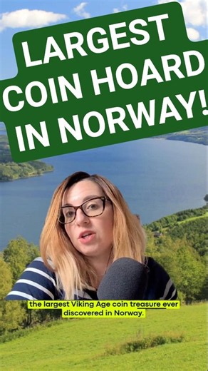 Largest Viking age coin hoard found in Norway!