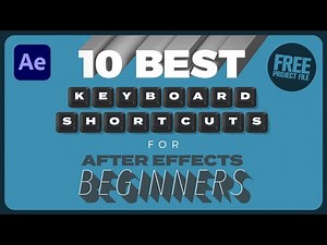 The 10 BEST Shortcuts for Beginners | After Effects Tutorial