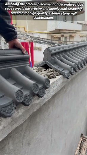 Traditional Masonry Techniques For Installing Decorative Stone Wall Caps