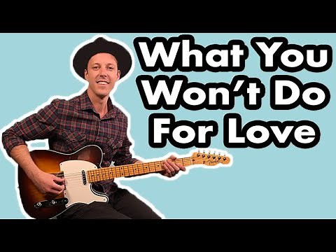 Bobby Caldwell What You Won't Do For Love Guitar Lesson + Tutorial + TABS
