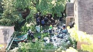 More video from N. 24th Place crime scene