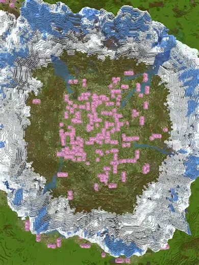 LA SEMILLA MÁS BONITA DE MINECRAFT! 🤯⛏️ #minecraft #gaming #videojuegos #hack