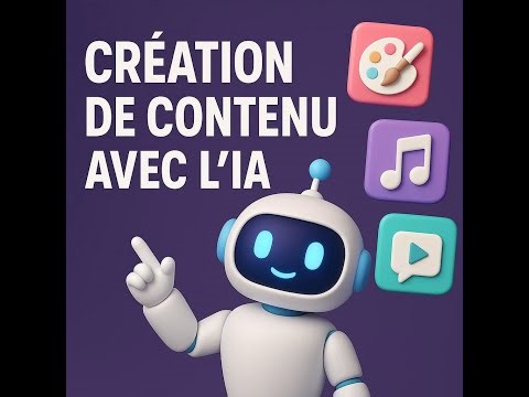 "🎨 Créez du Contenu avec l'IA : Design, Musique & Vidéo en 2025"
