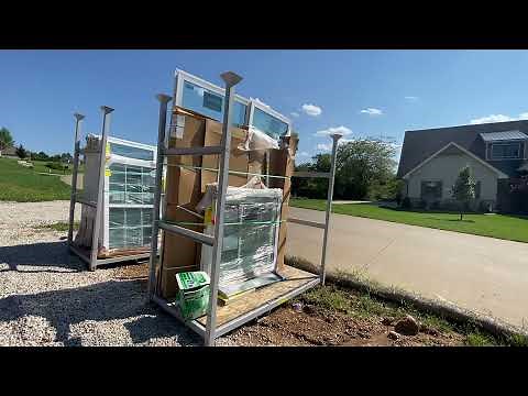 Stackable Window & Door Transport Racks