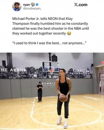 Klay really HUMBLED MPJ👀
