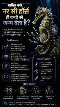 Male seahorses giving birth: the surprising truth behind it #seahorse #seahorsefacts #reproduction