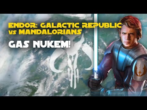 Endor: Galactic Republic vs Mandalorians Galactic Challenge | SWGOH GC X