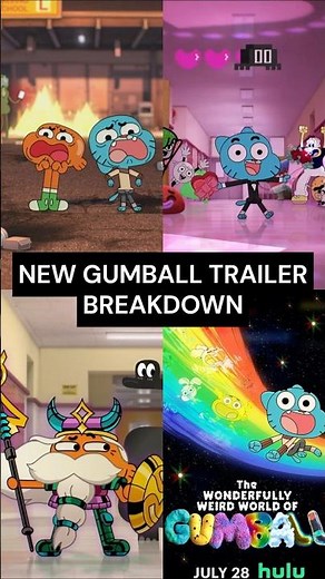 NEW GUMBALL TRAILER BREAKDOWN (WE'RE SO BACK!!!) 👾 #theamazingworldofgumball #cartoonnetwork
