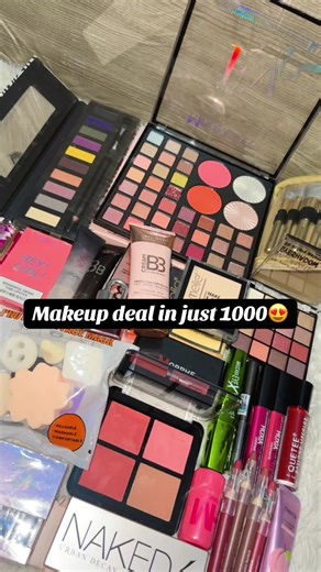 Makeup deal in just 1000😍dc free all over Pakistan 🇵🇰 #viral #viralvideo #trending #tiktokviral #onemillionaudition