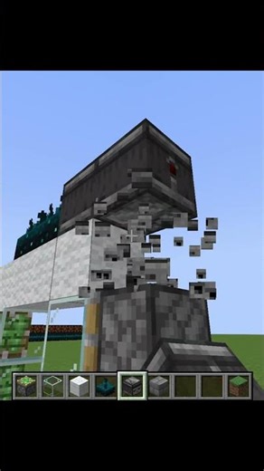 Skull Sensor Door Build #minecraft #build #gaming #toxicgaming036