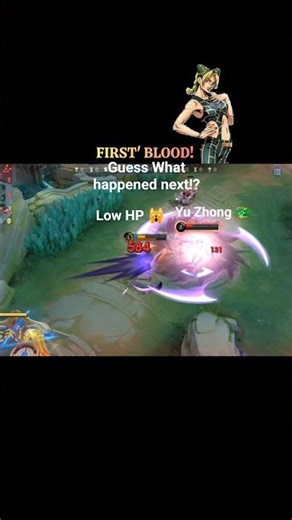 First Blood fight 📈 #mobilelegends #shorts