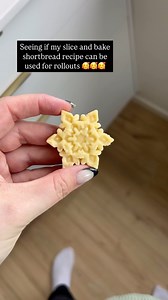 Happy to report that this works beautifully! This is the regular shortbread recipe on my site - I have added a section to the blog post about making with cutters. Make the dough then follow the instructions for roll outs, there’s links to the cutters too. These are SO good, super buttery and delicious 🥰🥰🥰 recipe is in my profile! https://cloudykitchen.com/blog/shortbread-cookies-recipe/ | Cloudy Kitchen