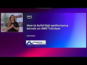 How to Build High-Performance Kernels on AWS Trainium | Amazon Web Services