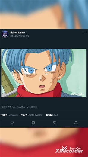 Gohan and future trunks meet #goku #anime #dragonball