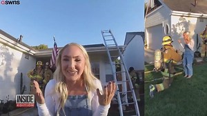 3K views | California Firefighter Fakes Blaze at His House to Propose #ListWithChrisBrown | Real Estate With Chris Brown | Facebook