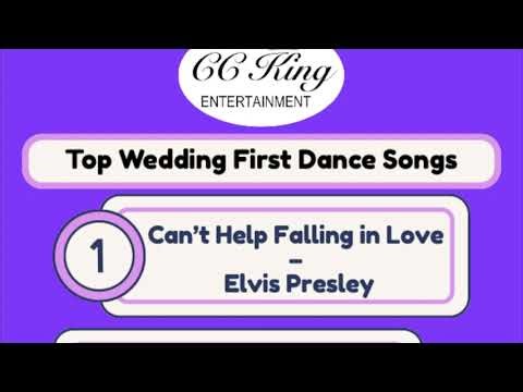The Top Wedding First Dance Songs - CC King Entertainment