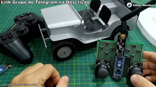 Jeep Willys de PVC + Atualizações do Projeto com Arduino