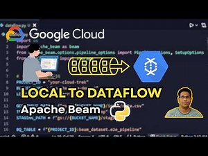 Build and deploy your first Apache Beam pipeline (Python) to Dataflow from Local Computer