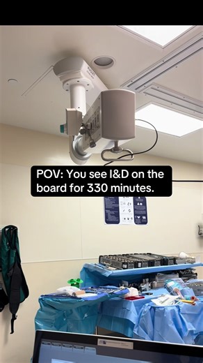 It’s never just an I&D. More like total hip revision! 🦴😂 #ortho #surgery #surgicaltechnologist #hip #fyp