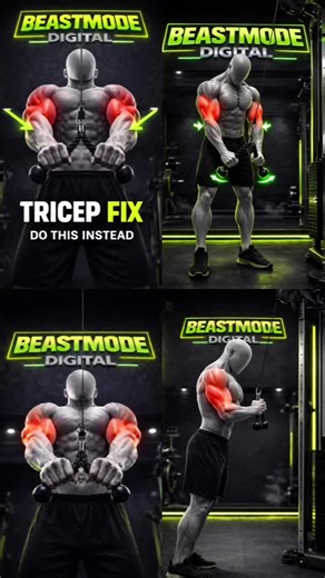 Master Tricep Pushdowns: Keep Your Elbows Tight!