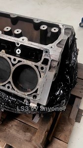 LS3 with a failure that destroyed the piston, this will get resleeved and rebuilt for boost #LS #engine #machineshop #enginefailure | Oztrack