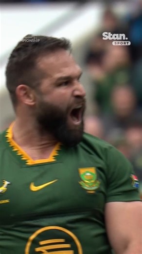 Stan Sport Rugby on Instagram: "The Springboks hit back through Cobus Reinach  ↳ The Rugby Championship. Every Match. Live & On Demand. #StanSportAU #TRC2025"