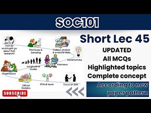 SOC101 Short Lecture 45_Updated_SOC101short Lectures_FinalTerm_Full Detail In Short Time